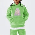 thumbnail image 2 of YunPes Girls Hoodies Oversized Baggy Long Sleeve Sweatshirt Cute Cartoon Ghost Halloween Shirt Teen Fall Winter Daily Wear, 2 of 6