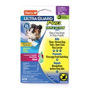 Hartz UltraGuard Pro Flea and Tick Treatment for Large Dogs, 3 Monthly Treatments