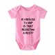 thumbnail image 3 of Baby Boys Casual Cute Short Sleeve Onesie With "If I Refuse To Nap Is That Resisting A Rest" For Summer Pregnancy Gift, 3 of 5