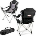 thumbnail image 1 of Picnic Time Chaise de Camping Inclinable - Noir (Université d'Arkansas) Impression Numérique, 1 of 1