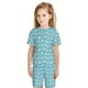 thumbnail image 4 of Balery Cartoon Teeth Conjunto de Pijama Infantil de Manga Corta con Estampado – Ropa de Dormir de Algodón Suave-3X-Large, 4 of 4