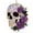 ZC, variant on Halloween Black Cat Crescent Moon Acrylic Suncatcher,Stained Glass Style Purple Window Hanging Ornament with Star Crystal Pendant,Gothic Witchy Sun Catcher for Front Door Window Home Party Wall Decor
