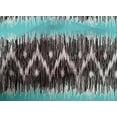 thumbnail image 4 of oneOone Organic Cotton Voile Fabric Chevron Ikat Fabric Prints By Yard 42 Inch Wide, 4 of 4