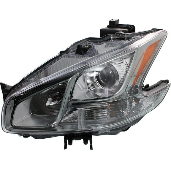 Headlight Compatible With 2009-2014 Nissan Maxima Left Driver Halogen With bulb(s)
