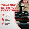 thumbnail image 2 of Aluma-Tow Aluminum Tow Step w/ 24 Inch Long 4 Flat Trailer Electrical Connector, 2 of 10
