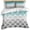 Green, variant on 3 Piece Teal White Grey Ombre Morocco Pattern Duvet Cover Set California King,Microfiber Comforter/Quilt Cover with Corner Ties and 2 Pillowcases,Modern Moroccan Geometric Bedding with Zipper Closure
