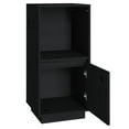 thumbnail image 2 of vidaXL Buffet Noir 38x35x80 cm Pin Massif, 2 of 5