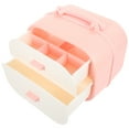 thumbnail image 2 of ifundom 1 Juego de organizador de accesorios para el cabello para niños, horquilla de doble nivel, lazo para el cabello, contenedor para guardar joyas, 2 of 4