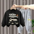 thumbnail image 2 of TSHXS Toddler Boy Fall Clothes Toddler Boys Clothes Toddler Boy Sweatshirt Outfit Long Sleeve Shirt Jogger Pants Fall Outfits Winter Clothes Set 3-4 Years, 2 of 7