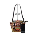 thumbnail image 5 of Carnival Circus Amusement Family Theme Park Rivet Fashion One-Shoulder Women's Handbag Tote Bag, 5 of 6