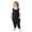 Black, variant on Mercatoo Toddler Kids Sn𝗼w Bib Overalls Waterpro𝗼f Insulated Ski Snowbib Baby Boys Girls Winter Warm Down Long Pants Thick Ski 𝗥omper