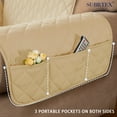 thumbnail image 5 of Subrtex Reversible Sofa Cover for Pets, Non-Slip Couch Slipcover for Dogs & Cats, Washable Furniture Protector, Fits Most Couches (Sofa, Khaki), 5 of 9