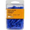 thumbnail image 1 of 100 Pack 8-10 Ancres en Plastique, 1 of 1