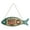 Type H, variant on Farfi Ocean Fish Wall Plaque Summer Beach Wood Hanging Sign Mediterranean Style Hello Summer Plaque Hanging Beach Decor (Type H)