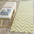 thumbnail image 4 of Contemporary Rug - Cambridge Wool Pile -Ivory/Light Green Style-C-Color:Ivory/Light Green,Design:Contemporary,Shape:Small Rectangle,Size:6'L x 4'W, 4 of 5