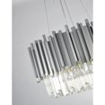 thumbnail image 4 of Design Living 8-Light D22" Chrome Stainless Steel Chandelier With Clear Crystals, 4 of 6
