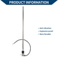 thumbnail image 5 of Unique Bargains Fuel Sending Unit and Gauge Kit Boat Fuel Sending Unit Marine Fuel Sender Unit Metal 660mm 25.98" Length 1 Set Silver Tone Black 0-190 Ohm, 5 of 6