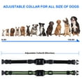 thumbnail image 3 of Dog Training Collars, Dog Shock Collars with 2 Receiver and 2 Collars Remote 2600feet, 3 Training Modes Beep Vibration Shock IPX7 Waterproof LED Light USB Charging for 8-150lbs Pet Dogs, 3 of 9