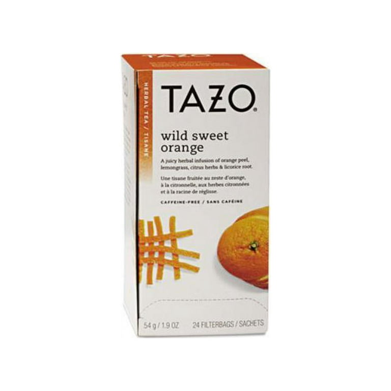 Tazo Wild Sweet Orange Herbal Tea Bag - 24 Packet - 24 / Box Tazo Wild Sweet Orange Herbal Tea Bag - 24 Packet - 24 / Box