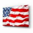 thumbnail image 2 of Epic Art 'Flag of the United States of America' by Epic Portfolio, Acrylic Glass Wall Art, 16"x12", 2 of 7