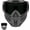 Black, variant on Detachable Full Face Goggle Mask, Anti Fog Protective Face Cover with Adjustable Elastic Straps for Welding & Riding