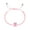 A, variant on Faith Hope Courage Strength Charm Bracelets Breast Cancers Awareness Bracelet Pink Ribbon Bangle Women Jewelry Accessory