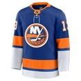 thumbnail image 2 of Men's Fanatics Mathew Barzal Royal New York Islanders Home Premium Jersey, 2 of 6