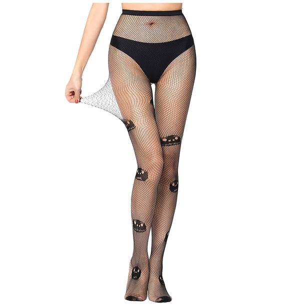 Leggings de malla con perspectiva para mujer, tallas grandes, medias de red, medias de seda para mujer