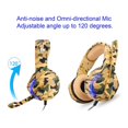 thumbnail image 5 of Auriculares Para Juegos De Pc Auriculares Supraaurales Para Juegos Con Micrófono Luz Led Cancelación De Ruido Y Control De Volumen Monstrate EL011213-00, 5 of 5