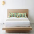 thumbnail image 6 of Yayeee Pillowcase King Size Set of 2 Satin Wrinkle Resistant Envelope Pillow Case, Cute Monsters Pattern, 6 of 8