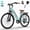 Movcan V80 Blue, variant on Movcan V80 Electric Bike for Adults,1000W 28MPH Mountain E-Bike, 26"tires with 48V Removable Battery,Shimano 7 Speed & Dual Disc Brakes UL2849