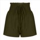thumbnail image 2 of Pantalones Cortos de para Mujer, de Cintura Alta, con Pierna , Cómodos y Elásticos para Playa y Verano. Verde L, 2 of 6