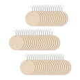 thumbnail image 1 of simhoa 50 Pieces Unfinished Wooden Earrings Blanks Earrings Making Set Round Pieces, 1 of 4