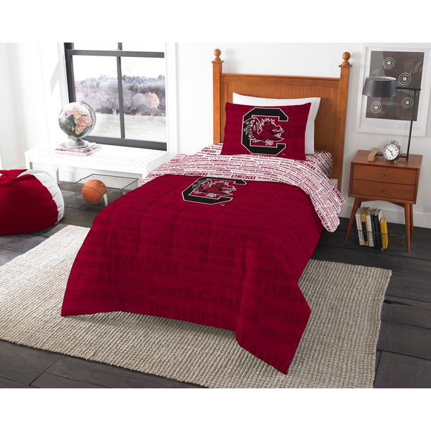 NCAA University of South Carolina Gamecocks Bed in a Bag Complete