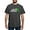 Charcoal, variant on CafePress - Tennis Evolution (Green) T Shirt - Mens Comfort Colors Shirt