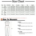 thumbnail image 6 of Baikeli Women Rompers Summer Clearance Women's Casual Solid Color Round Neck Pocket Sleeveless Wide Jumpsuits Rompers Women's Jumpsuits Rompers Overalls, 6 of 6