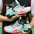 thumbnail image 6 of Kids Basketball Shose Breathable Mesh Non Slip Sport Sneakers for Boys Girls, 6 of 6