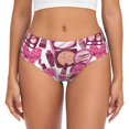 thumbnail image 1 of Balery Cute Girl Ropa Interior de Algodón para Mujer con Dibujo – Braguitas Cómodas y Elásticas, Estilo Clásico-3X-Large, 1 of 6