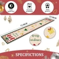 thumbnail image 6 of Christmas Table Runner Gnome Xmas Table Runner Seasonal Holiday Winter Farmhouse Kitchen Dining Table Christmas Decoration for Indoor Outdoor Home Party Coffee Decor 13 x 72 Inch, 6 of 6