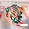 thumbnail image 4 of Student Pencil Case Durable Convenient Functional Fashionable Lovely Need Cute Animal Pencil Bag With Pen Insert Pencil Case Style B, 4 of 6
