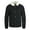 Black, variant on Military Style Men's Sherpa Collar Jacket Quiled Lining Thicken Winter Coat