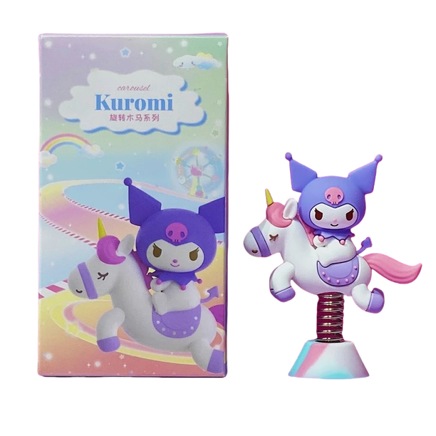Adornos de juguete SANMU Anime Sanrio Unicorn Kuromi para mayores de 14 años