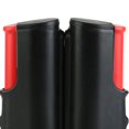 thumbnail image 3 of Retractable Table Tennis Net Rack Fashionable Safe Wavy Edge Portable Pong Ball Net Rack for Gym School Black Red, 3 of 5