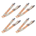 thumbnail image 1 of Ski Snowboard Boot Carrier Strap, Nylon Webbing 4pcs Adjustable Blue Yellow Ice Skates Shoulder Straps  For Snowboarding, 1 of 8