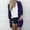 Purple, variant on Blmnix Purple Fall Jackets for Women Cardigan Long Lightweight Long Sleeve Solid Open Front Jackets for Woman Going Out