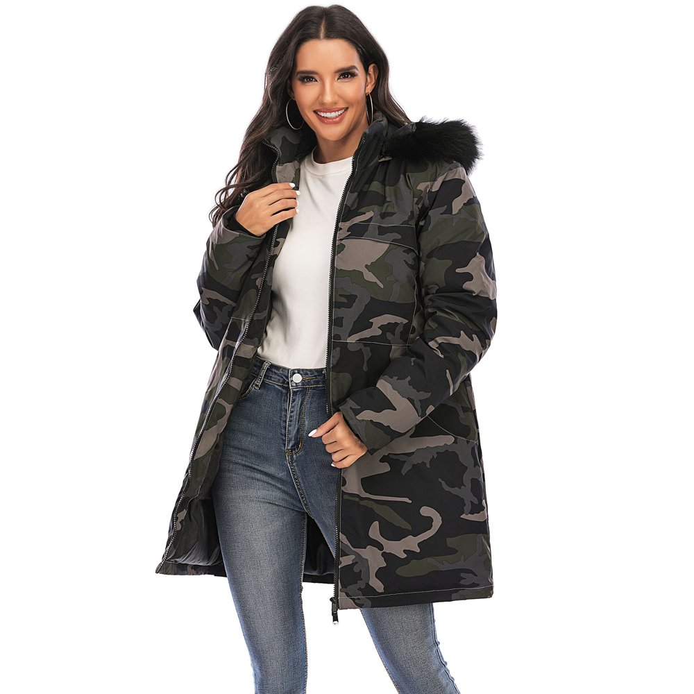 Lelinta - LELINTA Womens Winter Down Blend Quilted Jacket Puffer Jacket ...