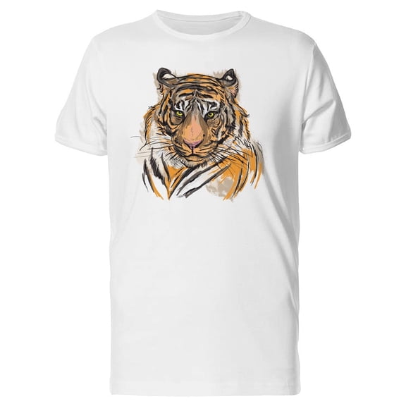 Watercolor Tiger Tee Men's -Image by Shutterstock