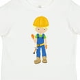 thumbnail image 4 of Inktastic Construction Worker, Blond Hair, Cute Boy, Hammer Boys Toddler T-Shirt, 4 of 5