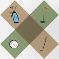thumbnail image 2 of CafePress - Golf Icon - Adjustable Unisex Printed Trucker Hat with Mesh Back, 2 of 10