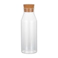 thumbnail image 3 of Lunxisen 3 Pcs Glass Tea Jar with Cork Lid Airtight Storage Container for Kitchen Pantry Organization, 3 of 9